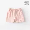 Shorts de Bebé Verano Algodón Base Pantalones de Cinco Puntos para Niños Pantalones Casuales para el Hogar Pantalones Finos para Bebé Pantalones de Pijama Casual
