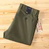 Pantalones Largos Casuales de Mezcla de Algodón Modal de Alta Gama Agis Otoño e Invierno Pantalones Casuales Rectos para Hombre de Negocios