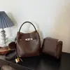 Bolso tipo cubo vintage de alta gama para mujer, nuevo modelo 2026, bolso de mano moderno y elegante, bolso cruzado, bolso de mano de moda para ir al trabajo para mujer