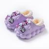 Nuevas Pantuflas de Algodón para Niños My Little Pony, Antideslizantes, Zapatos de Algodón Cerrados Impermeables para el Hogar de Otoño e Invierno, Zapatos de Algodón para Niñas de Interior