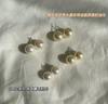 Fiebre coreana mismo estilo pendientes de perla retro luz fuerte deslumbrante plata 925 estilo Hong Kong temperamento pendientes de influencer tachuelas