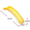 Espada Retrátil Banana Criativa Nova para Alívio do Estresse Impressa em 3D, Ornamento de Artesanato de Plástico de Banana Realista