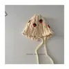 Chapéu de Lã Tricotado Quente Baotou Infantil Inverno 2025 Estilo Princesa Super Fofo Chapéu Frio com Proteção para Ouvidos Infantil