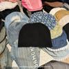 2024 Nueva Versión Adelgazante Facial Cabeza Grande Otoño e Invierno Estilo Coreano Ins Fotografía Callejera Gorro de Punto Gorro Básico Fino de Lana Venta al por Mayor