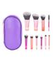 10 Mini Brochas de Maquillaje, 10 Brochas de Maquillaje con Mangos Cortos, Set Multicolor, Transfronterizo, Dropshipping, Directo de Fábrica