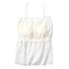 Chami Silk Primavera 2018 Novo Top Tubo de Seda de Amora Renda Cor Sólida Top Tubo Pequeno Colete