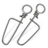 Conector de cebo de refuerzo de acero inoxidable con pasador de arco Luya, suministros de pesca, pasador rápido grueso, accesorios para equipo de pesca
