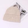 Gorro de lana para mujer, cálido, pequeño, de punto, para otoño e invierno, original, combinable con todo, con protección para las orejas, ideal para estudiantes, para ir de compras o para el frío.