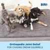Cama para Perro Gato Mascota con Esponja de Espuma Viscoelástica Cama a Cuadros para Perro Alivia Articulaciones y Mordeduras de Sueño Resistente Fácil de Limpiar