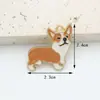 Accesorios para Joyería DIY Estilo Chanel Pequeños Transfronterizos Perro de Dibujos Animados Alpaca Joyería DIY Hecha a Mano Accesorios para Joyería DIY Esmaltados