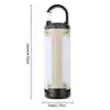 Nueva Luz de Camping Portátil Colgante Transfronteriza, Plegable a 90 Grados, Lámpara de Tres Hojas para Uso en Exteriores, Luz de Camping Multifuncional de Emergencia