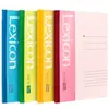 Cuaderno Deli Grande Ancho Inalámbrico Encuadernado Bloc de Notas de Oficina Copia Blanda Estudiante Diario de Línea Horizontal Ancha