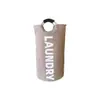 Bolsa de lavandería de tela Oxford cesta de almacenamiento para ropa sucia cubo de almacenamiento de ropa plegable para baño gran capacidad cesta para ropa sucia venta al por mayor