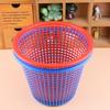 Venta al por mayor de fábrica 5 kg Cesta de mirto de cera redonda descubierta cesta para recoger fruta durazno ciruela trompeta bote de basura interior