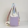 Mochila Escolar Estudantil Novo Estilo, Grande Capacidade, Bolsa de Maternidade Multifuncional, Mochila de Viagem Fashion, Mochila Portátil