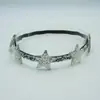 Nueva Diadema para el Día de la Independencia Americana Amazon Tocado con Bandera Americana Diamante de Resina Estrella de Cinco Puntas Fiesta Diadema Sencilla