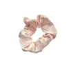 Anillo para el cabello de seda Yousang Amazon Combinación total Color sólido Anillo para el cabello de seda tipo intestino Lazo de seda estilo coreano Anillo tipo intestino Accesorios para el cabello