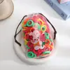 Cuerda para el pelo linda y bonita que no daña el pelo, Diadema para niños, Goma elástica de lana, Goma para el pelo de bebé, Accesorio para el pelo de aro de toalla