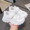 Zapatillas Dad para Niños 2024 Otoño Nuevo Estilo Moda para Niñas Transpirables Ligeras Zapatillas Deportivas Zapatos para Correr de Niños de Escuela Primaria