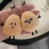 Chaveiro Pingente Batata de Pelúcia com Expressão Divertida e Fofa Brinquedo de Boneca Criativo Mochila de Estudante Presente para Casal