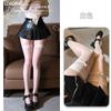 Medias Sexys de Estilo Japonés de Deseo Puro con Tirantes de Lunares Integradas de Tubo Alto Calcetines Retro de Lunares con Lazo Hasta la Rodilla A252