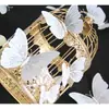 Decoración de Pared de Mariposa de PVC de una Sola Capa de 12 Piezas, Pegatinas Magnéticas para Fiestas de Boda, Pegatinas de Pared de Mariposa Estéreo 3D
