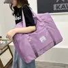 Bolsa de Armazenamento de Viagem Móvel Grande Capacidade Bolsa de Viagem para Viagem de Negócios Bolsa para Armazenar Roupas Tecido Oxford À Prova de Umidade Bolsa para Armazenar Edredom