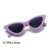Novos Óculos de Sol Triangulares Estilosos para Pets Estilo Gatinho Olho de Gato Proteção UV Personalidade Avant-Garde Estilo Ins Hip-Hop Óculos de Sol Atacado
