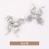 Broche de metal con forma de mariposa, pin de corsage vintage de moda, accesorio para ropa, pasador antideslizante