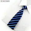 Vestido práctico y fácil de poner cremallera perezosa corbata de 8 cm de ancho para hombre negocios Boda novio padrino corbata de seguridad