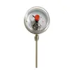 Termómetro Bimetálico de Contacto Eléctrico Wssx-411 Acero Inoxidable Radial 1.5 Precisión -60-500 C Termómetro