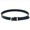 Hebilla de Pin de 3 cm Nueva Moda para Mujer Cinturón Decorativo de Alta Gama para Jeans Cinturón Negro de Celebridad de Internet Cinturón de Cintura para Mujer