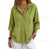 2026 Otoño Nuevo Sudadera Informal de Manga Tres Cuartos de Color Sólido Suelta para Mujer, Comercio Exterior Transfronterizo de Amazon Europeo y Americano