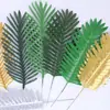 Plantas Verdes Artificiales Realistas Transfronterizas, Hojas Falsas de Palma Areca para Hoteles, Flores Artificiales, Accesorios de Fotografía, Decoración