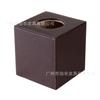 Caja de pañuelos de cuero para el hogar, hotel, coche, caja de papel de cuero, logotipo publicitario, regalo, caja de papel PU personalizada, venta al por mayor