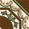 200 x 200 Marrón Rojo Caramelo Retro Azulejo Pequeño Casa de Huéspedes Baño Balcón Jardín Antideslizante Collage Azulejo de Piso