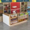 Supermercado Caja Tienda de Conveniencia Recepción Almacenamiento Multicapa Barra Tienda Papelería Mostrador Pequeño Esquina Escritorio de Recepción