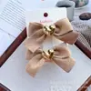 Nuevo Pinza para el Cabello de Metal con Lazo de Amor de Alto Nivel para Otoño e Invierno Pinza de Terciopelo Retro para Flequillo de Niña Accesorios para el Cabello Laterales