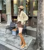 Botas Altas Hasta la Rodilla con Tacón Grueso Maillard de 8 cm~, Color Caqui Otoño e Invierno, Botas de Montar de Caña Alta Convertibles
