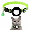 Collar para Gato Explosivo Transfronterizo Collar para Mascota Airtag Collar Reflectante Collar para Gato con Cascabel Multicolor Opcional