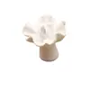 Puxador de Cerâmica para Guarda-Roupa, Armário, Gaveta, Porta de Sapateira Estilo Country, Puxador Moderno Minimalista Flor Crista de Galo de Furo Único, Venda Direta de Fábrica