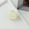 Pinza de Flor de Rosa Francesa Tridimensional Degradada, Pinza para el Cabello de Alta Gama y Versátil, Pinza para el Cabello para la Parte Posterior de la Cabeza, Accesorio para el Cabello