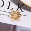 Venda Direta da Fábrica Muma Acessórios para Joias Artesanais DIY Suporte de Flor de Seis Pétalas Dupla Camada Acessórios de Cabelo Xiuhe Acessórios de Pente de Cabelo Dinastia Han