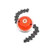 Nueva cortacésped de cadena inalámbrica cortacésped de exterior cadena duradera cabezal desyerbador accesorios herramientas de jardín cabezal de cortacésped