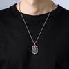 Pingente Zhongkui Fumo Banhado a Prata Estilo Étnico Retrô Personalizado Tendência Pingente de Colar Masculino Venda Direta da Fábrica