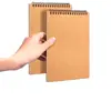 Cuaderno de Bocetos A4 Cuaderno de Bocetos para Estudiantes de Arte Libro de Dibujo en Blanco para Niños Papel de Boceto 16K Libro de Dibujo Cuaderno de Bocetos Papel Kraft