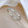 [Acero de titanio de cuerpo completo] Pulsera de acero de titanio de lujo estilo INS europeo y americano minimalista transfronteriza retro moda joyería de acero inoxidable