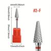 Nuevo Cabezal de Rectificado en Forma de Paraguas Manicura Acero de Tungsteno Cabezal de Rectificado para Quitar Gel Polish Pre-procesamiento Herramienta Exfoliante y Pulidora para Quitar Gel