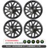 Adequado para a Calota do Novo Modelo 3 da Tesla Pneu 18 polegadas Capa Protetora Borda Completa Modificação Acessórios Decorativos
