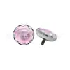 F136 Aleación de Titanio Borde Serrado Liso Zircón 5A Clavo para Hélice Auricular Clavo para Labio Implante Grado G23 Titanio Joyería para Piercing Clavo para Oreja